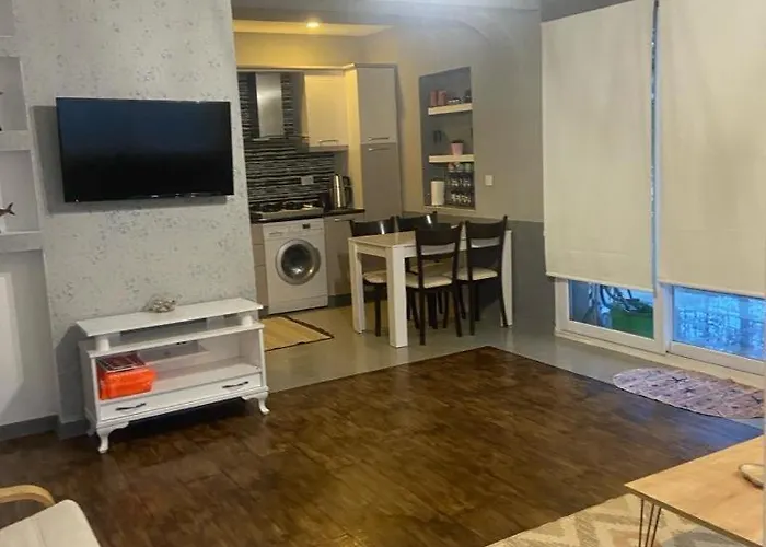 Deniz Manzarali Full Esyali Lejlighed